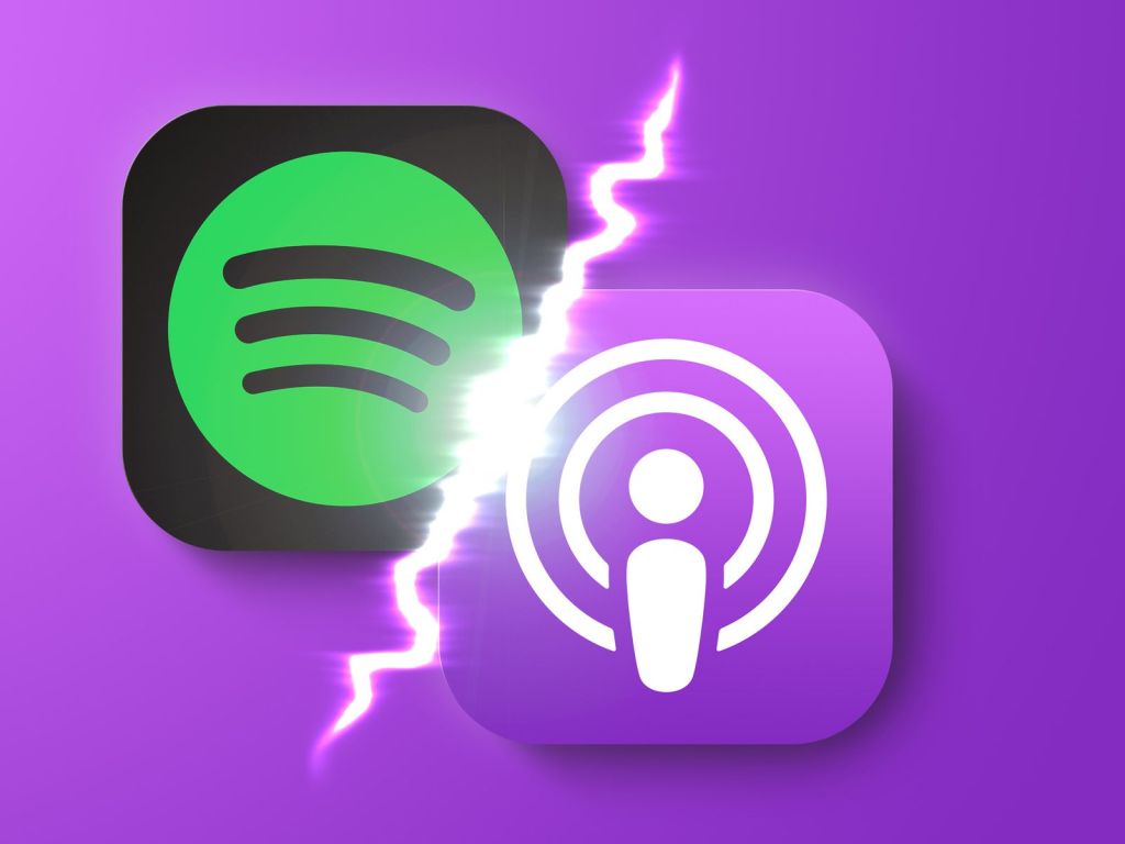 Spotify 與 Apple 一直是聲音播放的宿敵，戰線從音樂延伸至 Podcast